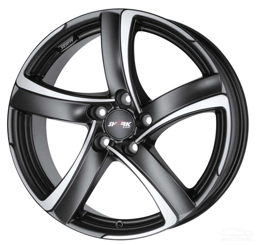 Купить Alutec WHS057271 Shark 18/8 ET35 Racing black front polished