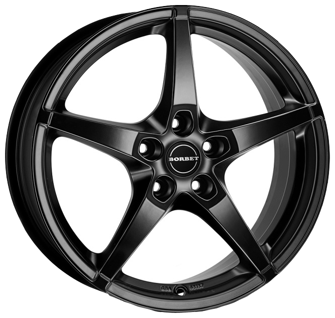 Купить Borbet WHS059202 FS 16/7 ET45 Schwarz matt