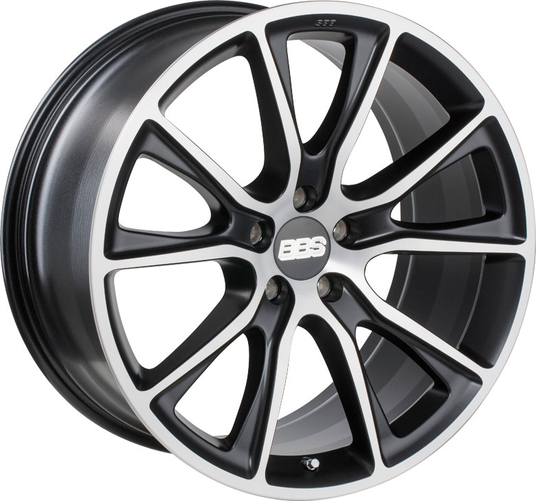 Купить Bbs WHS113776 SV 20/9 ET40 Satin black/diamond cut