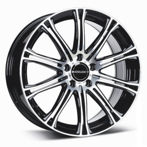 Купить Borbet WHS101809 CW1/5 18/8 ET35 Schwarz poliert